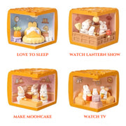 【Mid-autumn Festival Limit】Rabbit Community Mooncake Series Toy Figure Confirmed Design