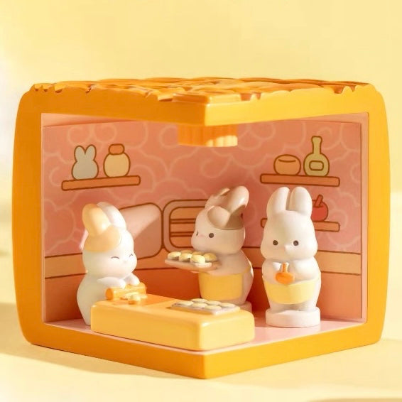 【Mid-autumn Festival Limit】Rabbit Community Mooncake Series Toy Figure Confirmed Design