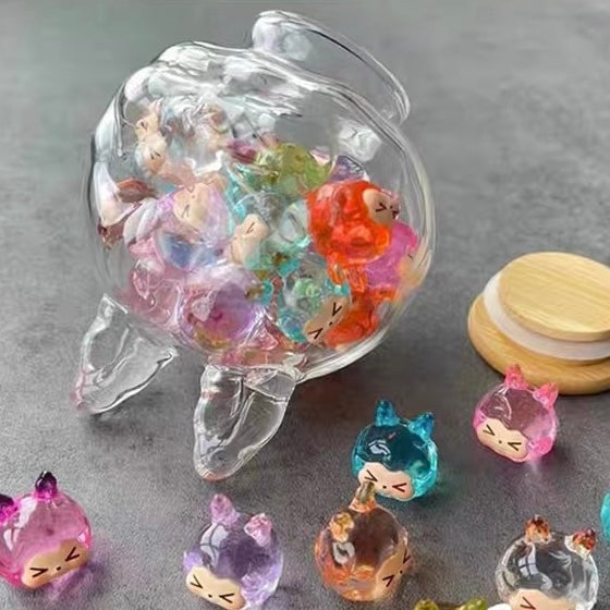 Kiki Jar Bean Bottle Display Case