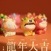 (Free shipping) Amlls Dragon Bean - The Year of Dragon Series Mystery Box Blind Box Toy Figure