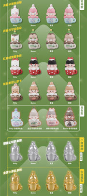 Winter Cup Bean - MMs Studio Bean Charm Blind Bag Mystery Bag Mini Toy Figure