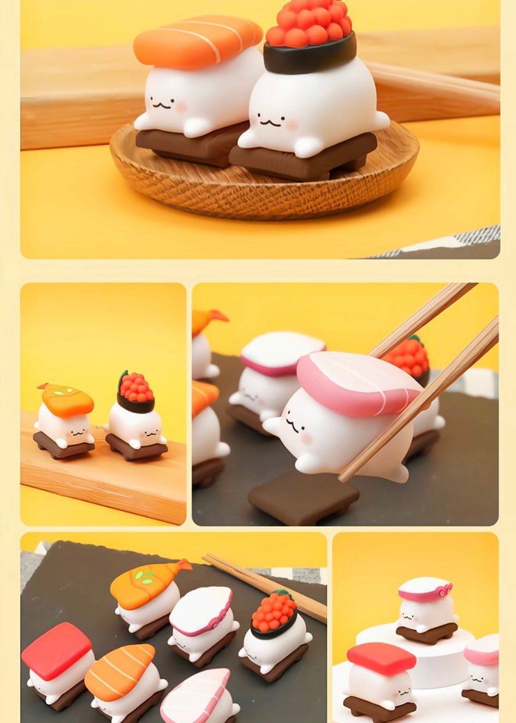 Molang Bunny - Sushi Series Mystery Box Blind Box Toy Figure