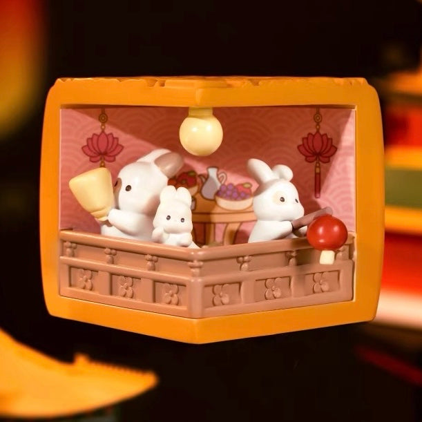 【Mid-autumn Festival Limit】Rabbit Community Mooncake Series Toy Figure Confirmed Design