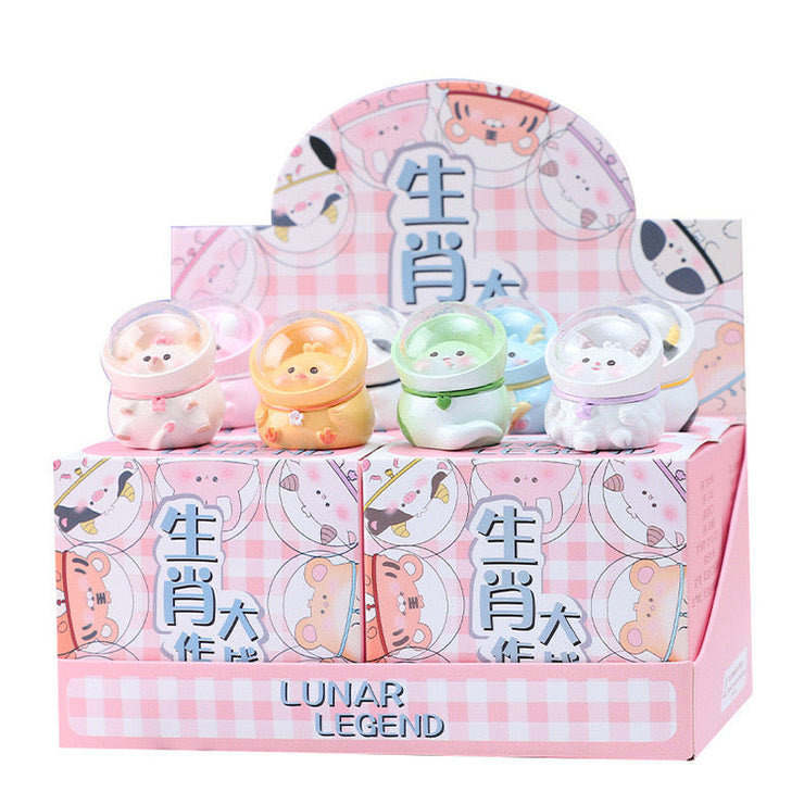 Chinese Zodiac Bean Lunar Legend Series Mini Charm Blind Bag Mystery Bag