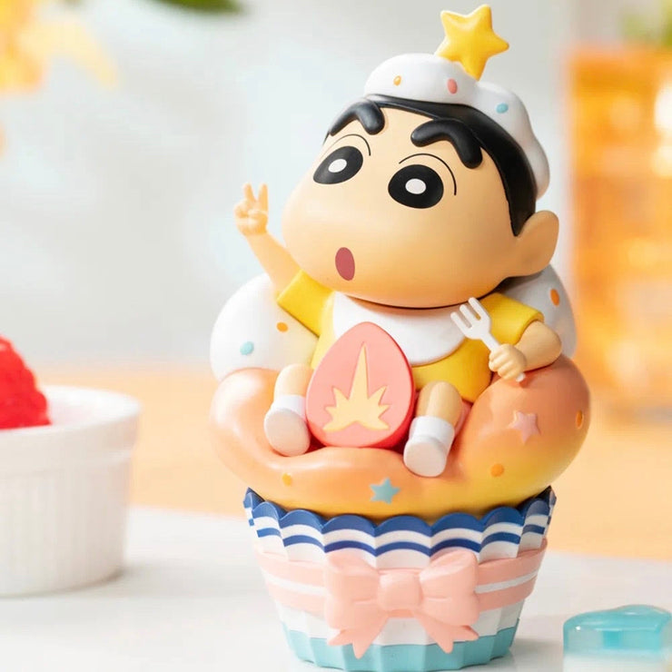 Shinchan - Dessert Time Series Mystery Box Blind Box Toy Figure